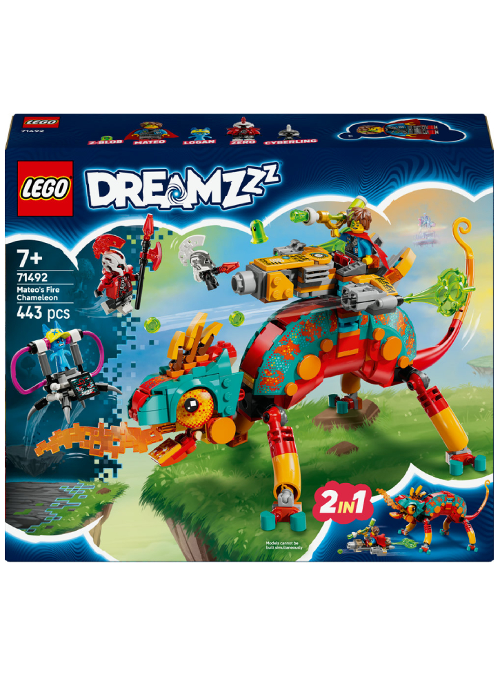 Lego Dreamzzztm Mateo\'s Fire Chameleon (71492)