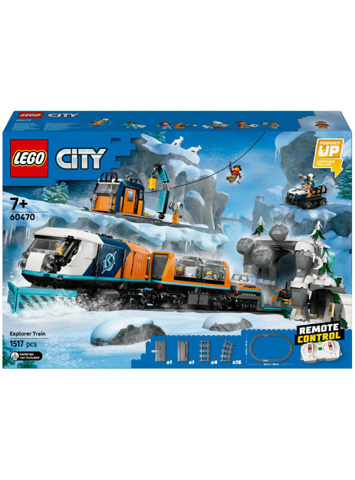 Lego City Explorers\' Arctic Polar Express Train (60470)