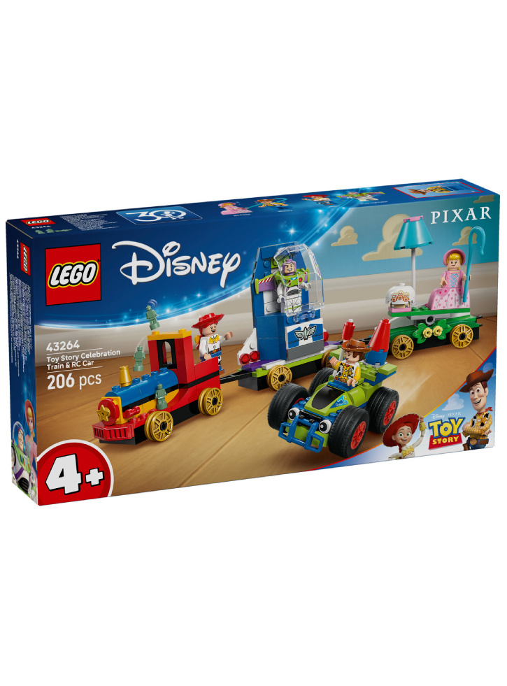 Lego Disney And Pixar\'s Toy Story Celebration Train & Rc Car (43264)