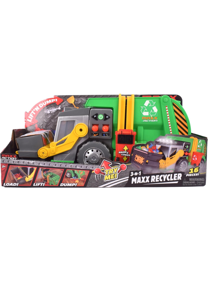 Power X Electronic 3-in-1 Recycler With Lights And Sounds 46 Cm (20409)