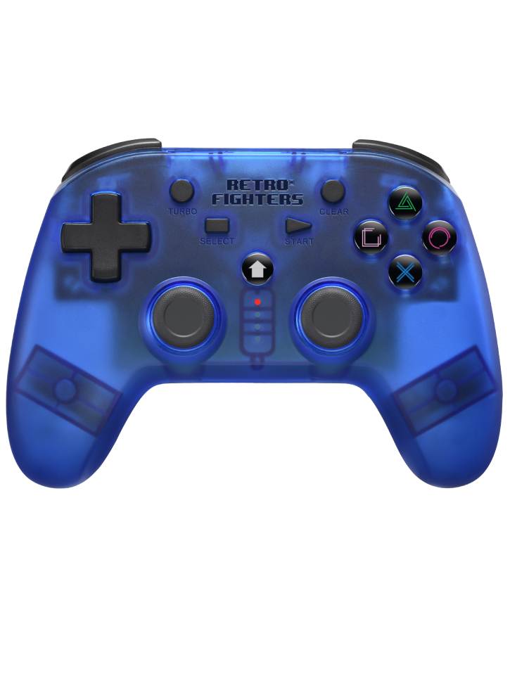 Retro-fighters Ps Defender 2.4g Controller Blue