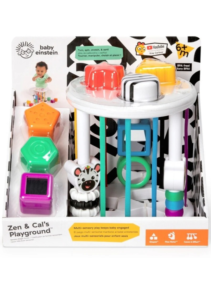Baby Einstein Zen & Cal\'s Playgroundtm Sensory Shape Sorter (be-12493)