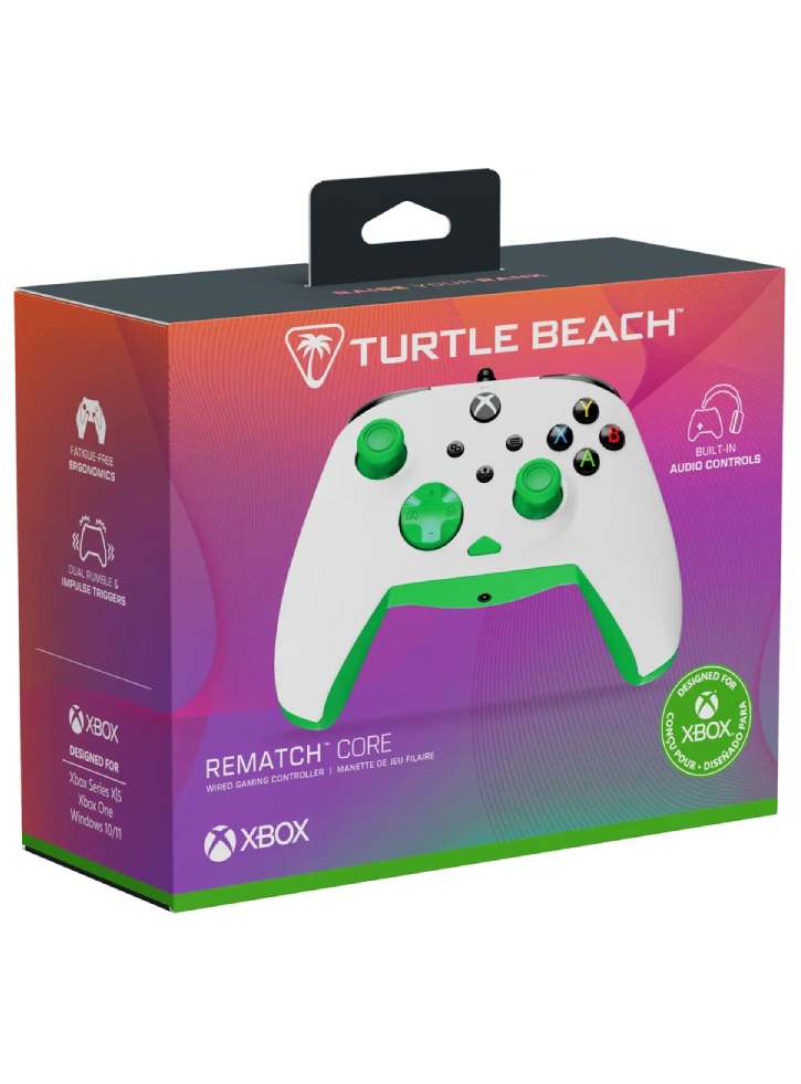 Turtle Beach Rematchtm Core White/green