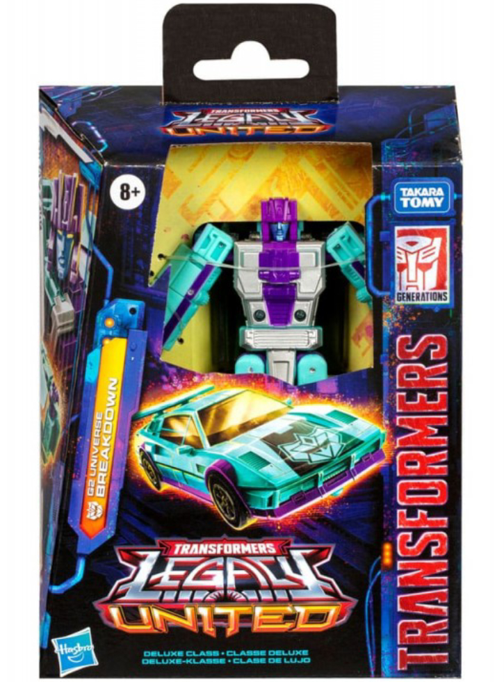 Transformers Generations Legacy United Deluxe Class G2 Universe Breakdown Phigoura Drases 14cm (g1034)