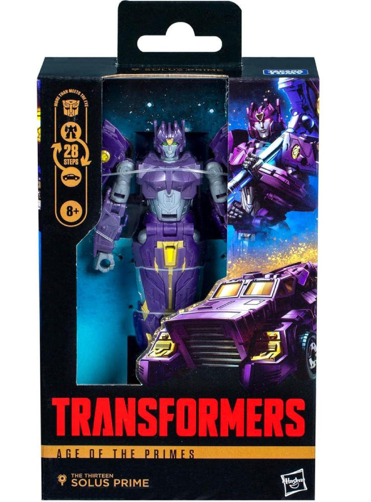 Transformers Age Of Primes Deluxe Class Solus Prime Drases 14cm (g1022)