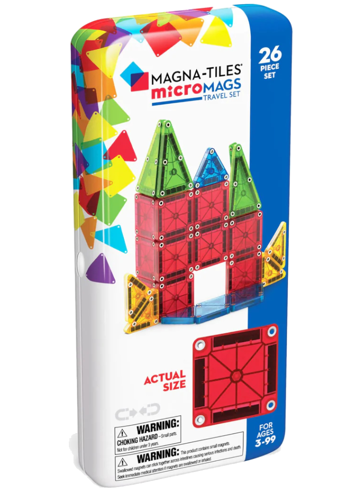 Magna-tiles Micromags Travel Tin Case (90295)