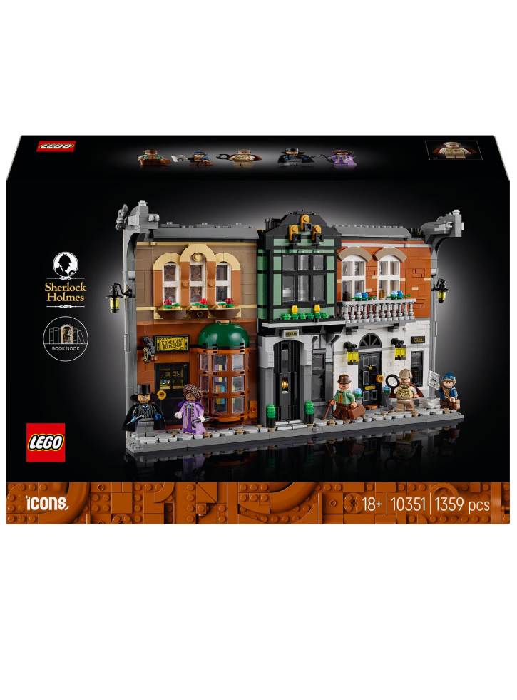 Lego Icons Sherlock Holmes Book Nook (10351)