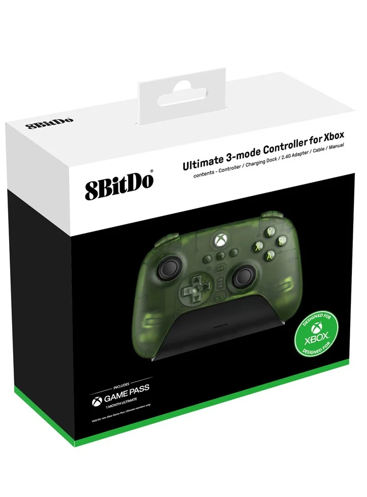 8bitdo Ultimate 3-mode Controller Jade Green