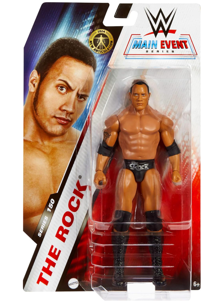 Wwe Main Event Series The Rock Ac (htw60)