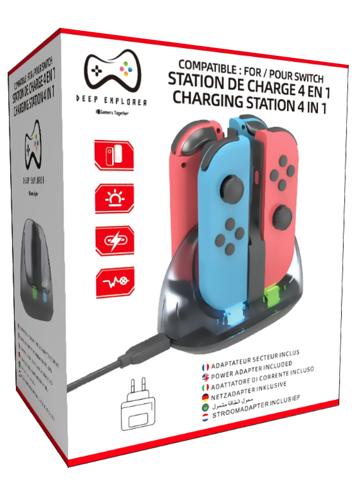 Deep Explorer 4 In 1 Charging Station