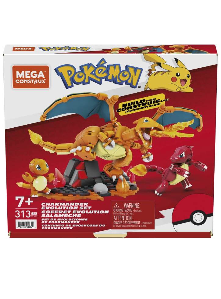 Mega Pokemon Charmander Evolution (hfg06)