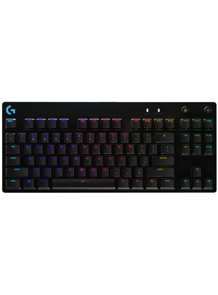 Logitech Pro Gaming Keyboard (uk) Qwerty Layout Black Mechanical Keyswitch