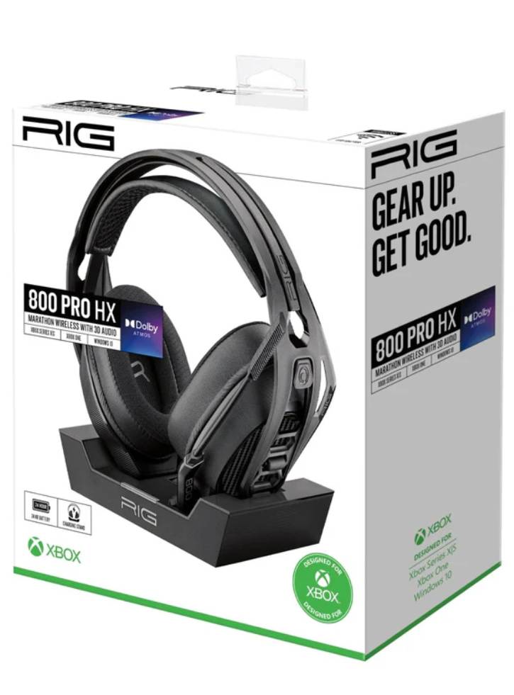 Nacon Rig Wireless Headset 800 Pro Hx Black