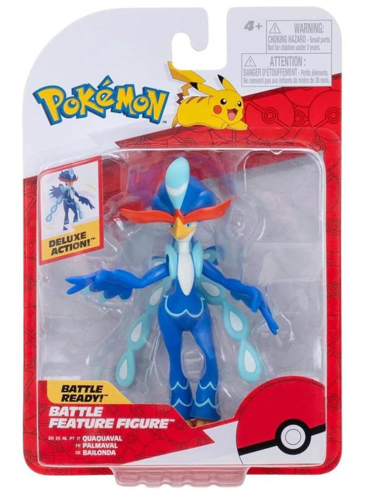 Pokemon Battle Feature Figure Quaquaval (pkw4078)