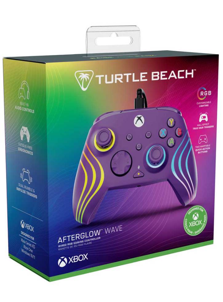 Turtle Beach Afterglow Wave Wired Controller Purple