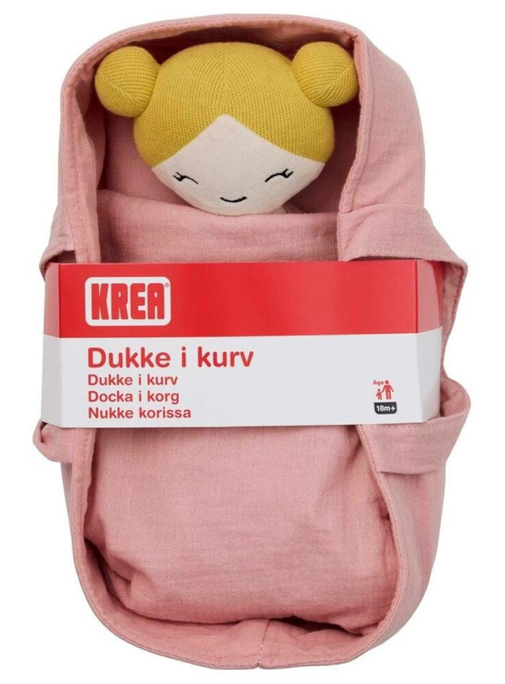 Krea Doll In Basket (36-2038)