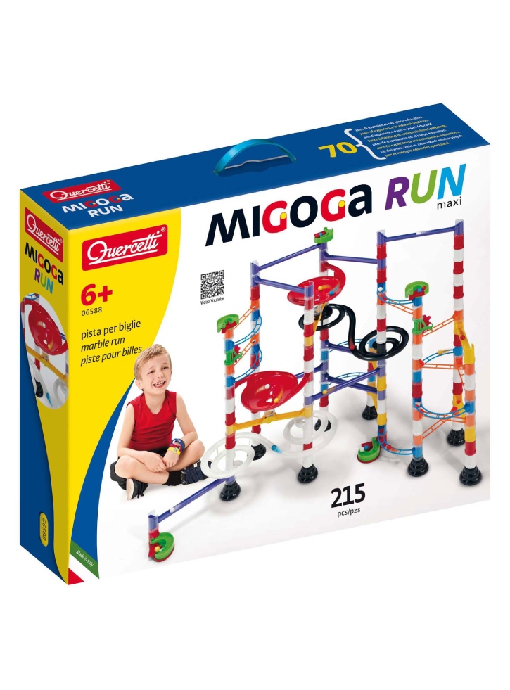 Quercetti Migoga Marple Run Maxi, 213 Pc