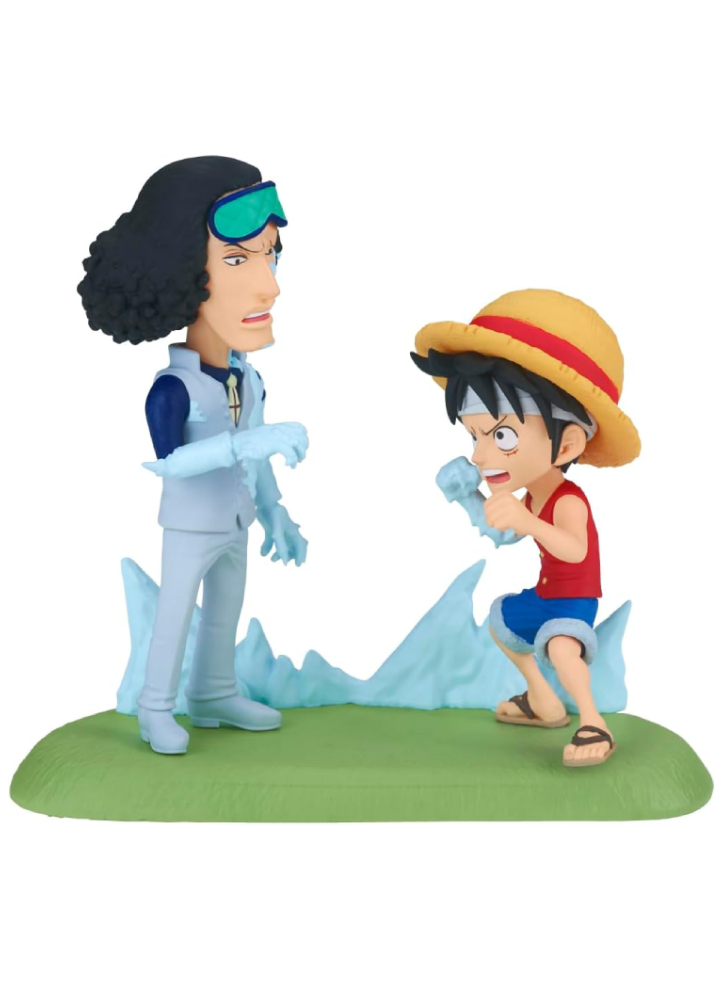 Banpresto World Collectable Log Stories One Piece Monkey.d.luffy Vs Kuzan 9cm (28688)
