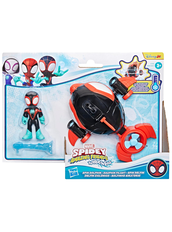 Spidey And His Amazing Friends Waterwebs Spin Dolphin (g1465)
