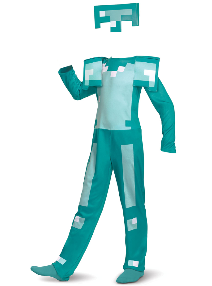 Disguise Minecraft Costumee Diamond Armor (128 Cm)