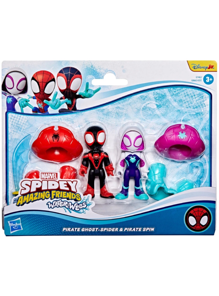 Spidey And His Amazing Friends Waterwebs Pirate Ghost Miles (g1462)