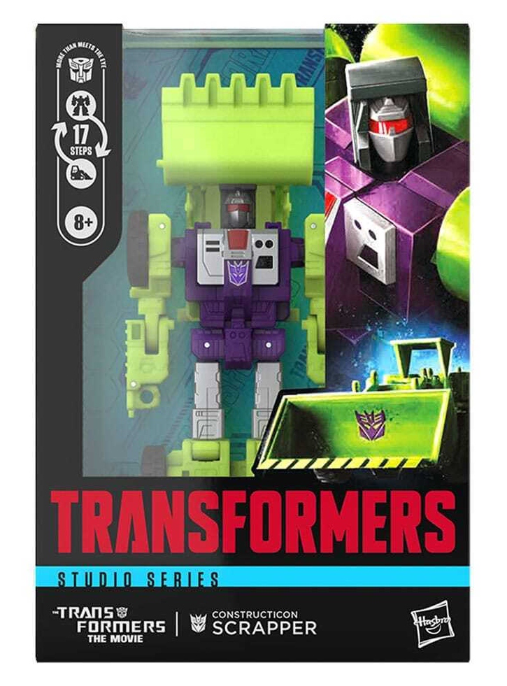 Transformers Voyager Class Constructicon Scrapper Phigoura Drases 17cm (g0562)