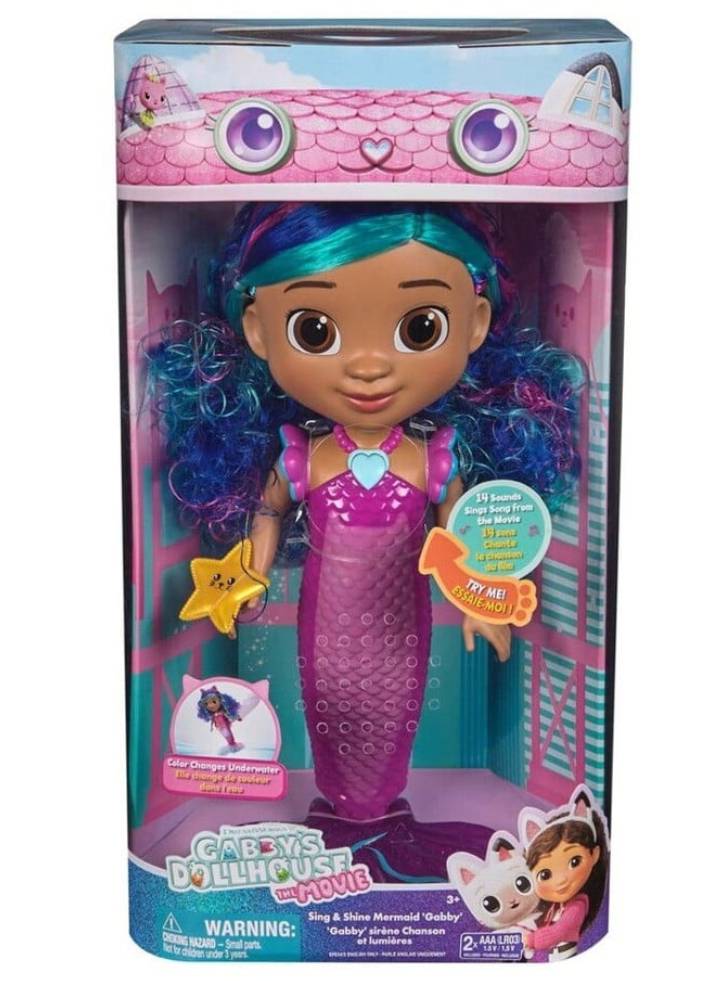 Gabby\'s Movie Sing & Shine Mermaid Gabby Doll 36cm (6074338)