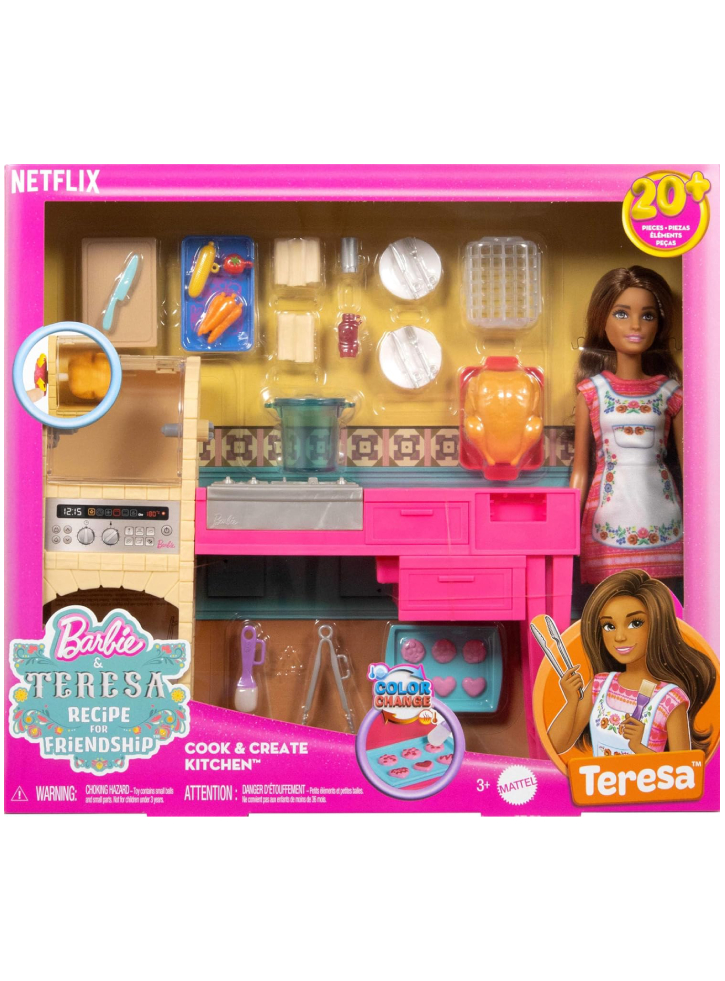 Barbie Recipe For Friendship Teresa\'s Kitchen (jct06)