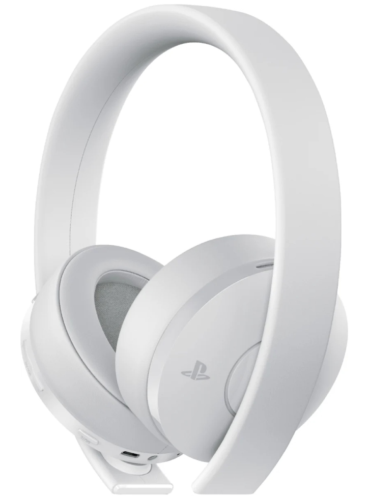 Official Sony Gold Wireless Headset White Edition
