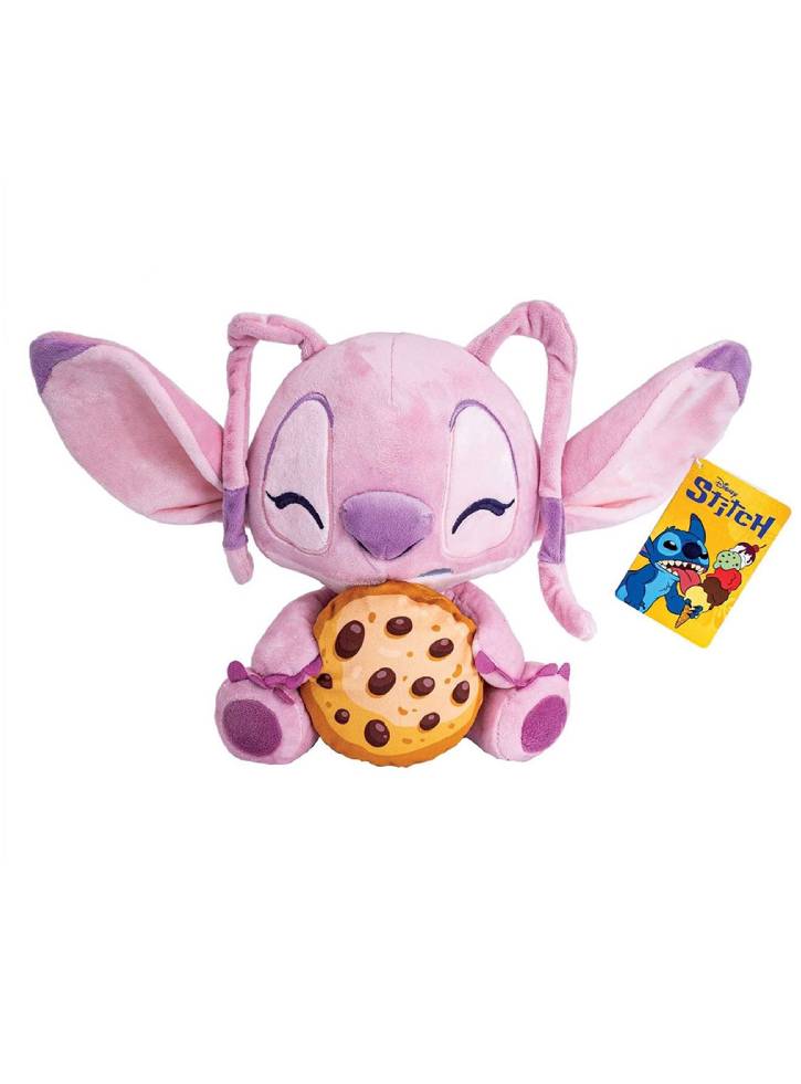 As Disney Stitch Angel With Coockie Plush Toy 25cm (1607-01734)