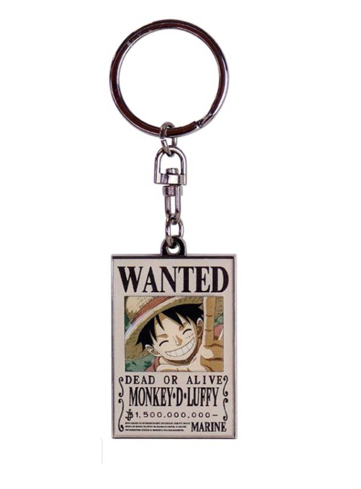 Abysse One Piece Wanted Luffy Keychain (abykey390)