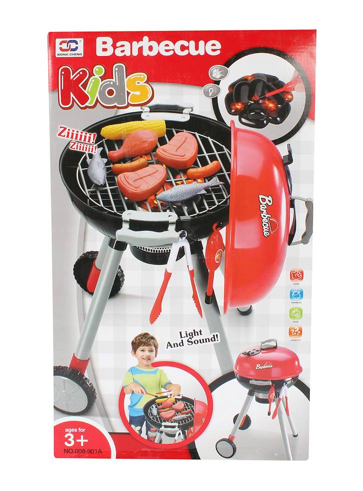 Junior Home Barbecue Play Set L&s (505164)