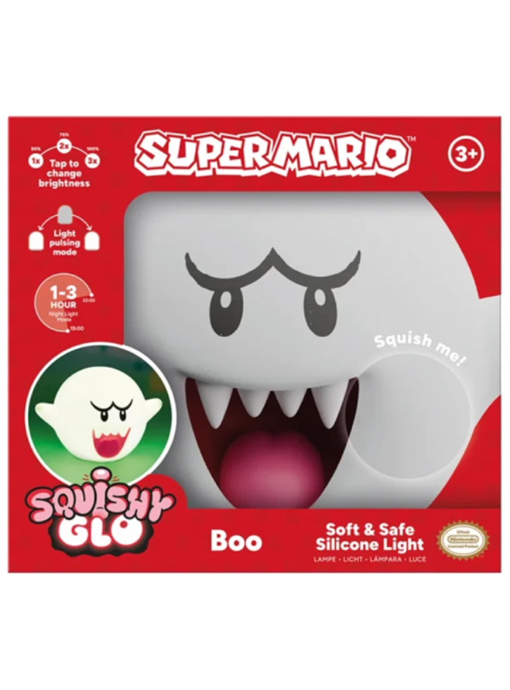 Boo Squishyglo Siliconee Light Rechargeable