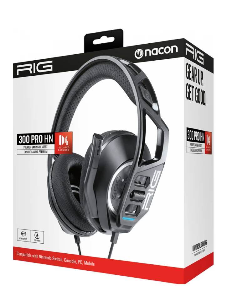 Nacon Rig Headphones 300 Pro Hn Black