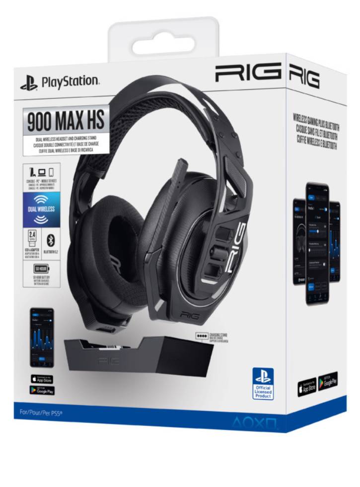 Nacon Rig Wireless Headset 900 Max Hs Black