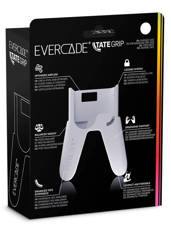 Blaze Evercade Tate Grip White