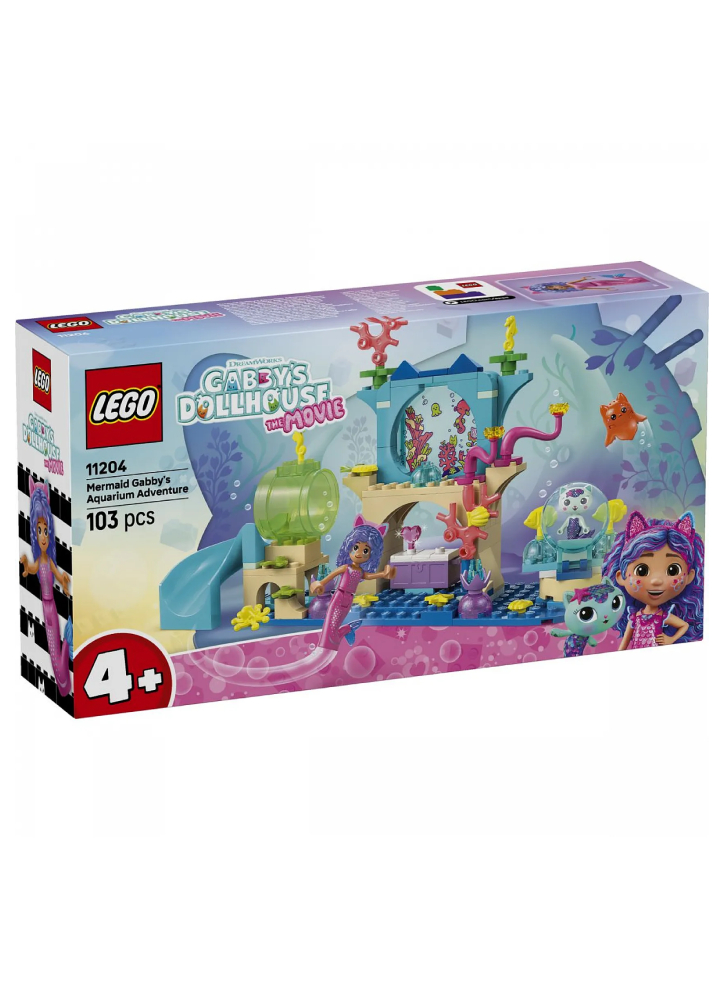 Lego Gabby\'s Dollhouse - Mermaid Gabby\'s Aquarium Adventure (11204)