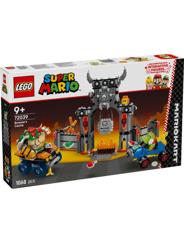 Lego Super Mario Mario Karttm Bowser\'s Castle (72039)