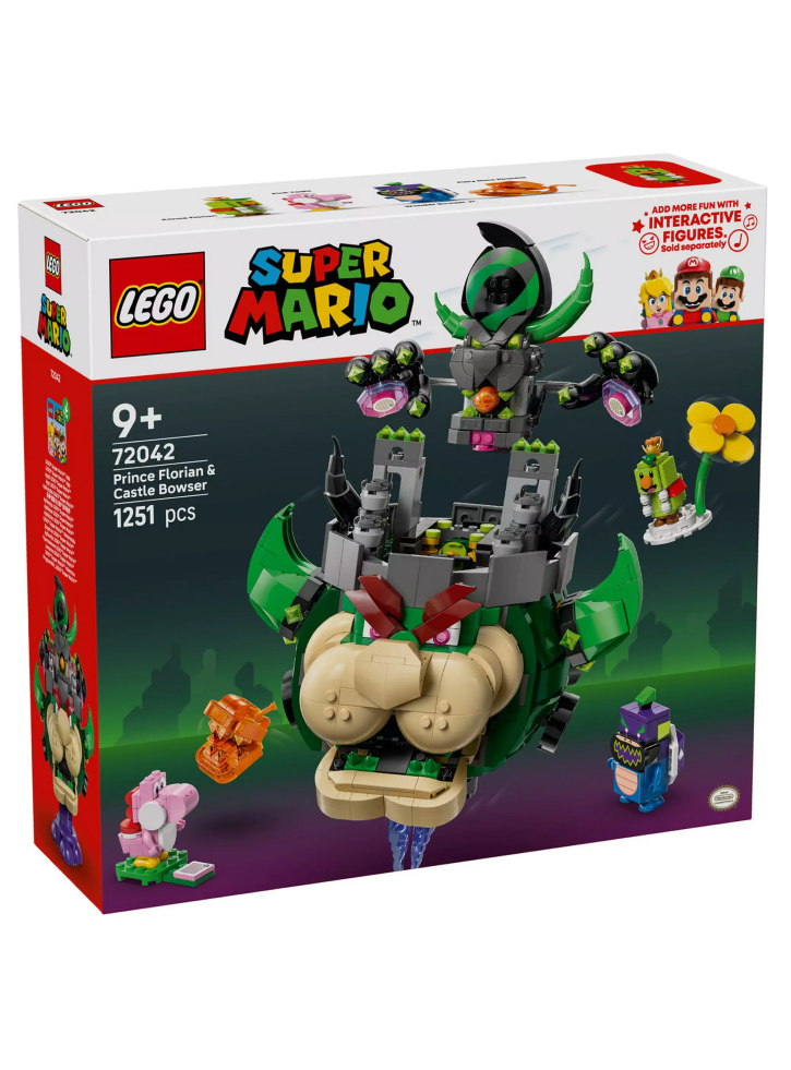 Lego Super Mario Prince Florian & Castle Bowser (72042)
