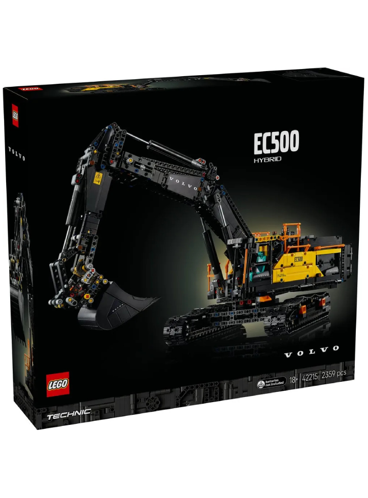 Lego Technic Volvo Ec500 Hybrid Excavator (42215)