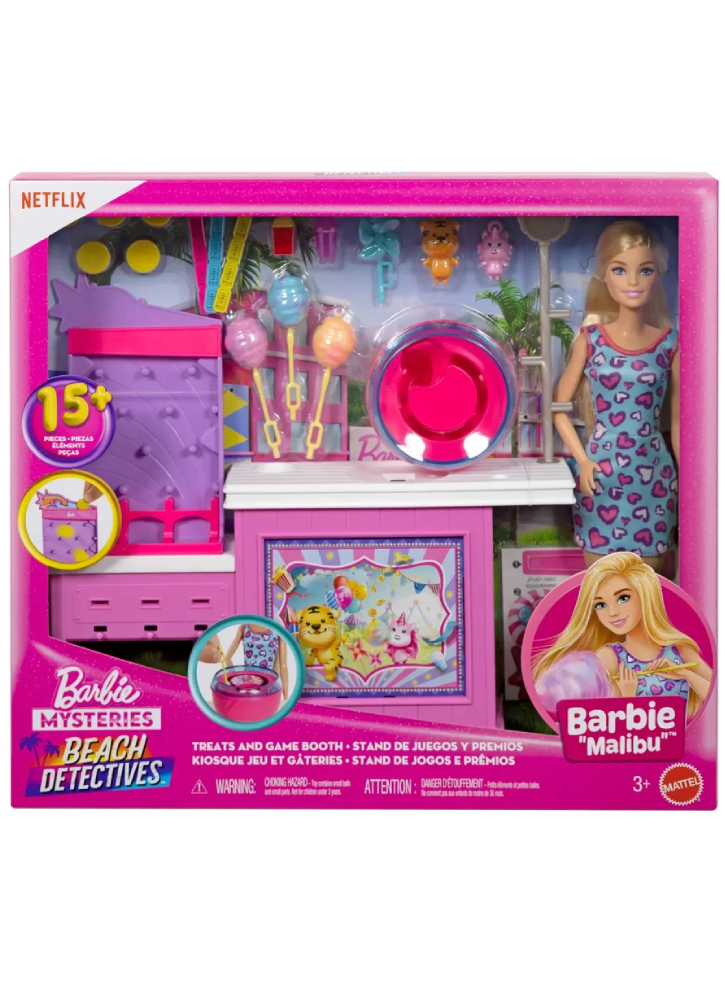 Barbie Mysteries Cotton Candy & Games Playset (jfv67)