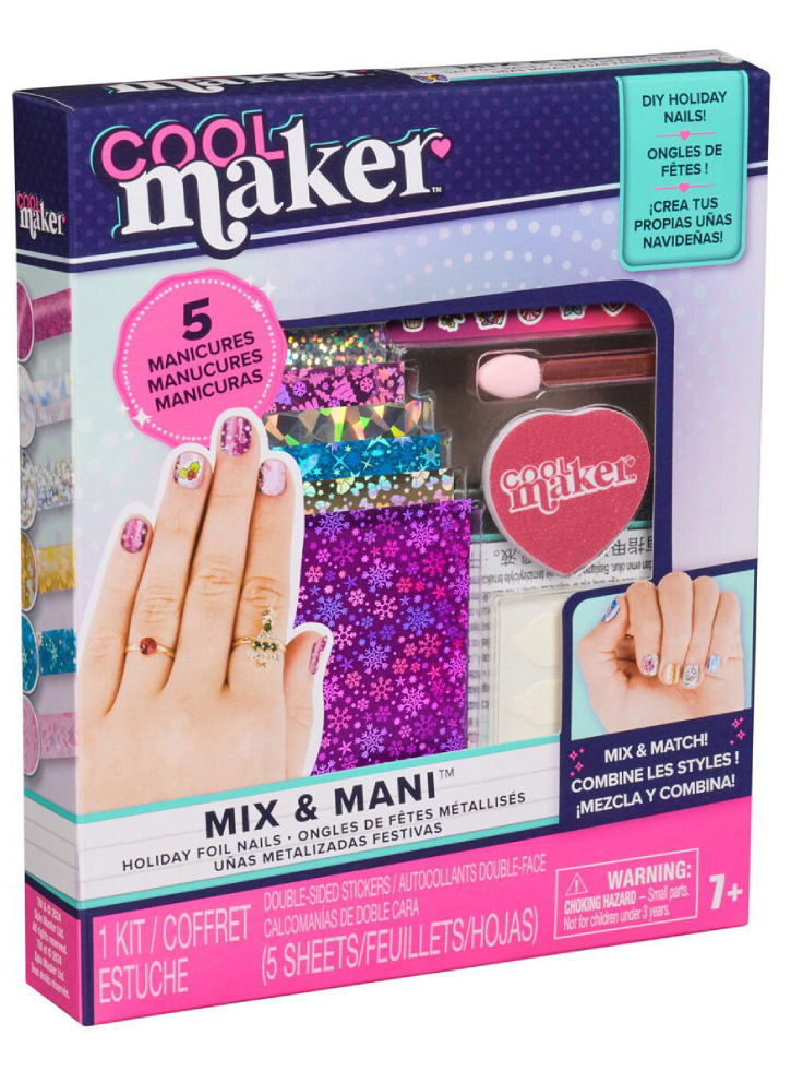 Cool Maker Holiday Foil Nails (6073400)