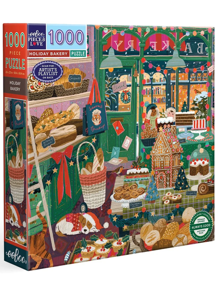 Eeboo Puzzle 1000 Pcs Holiday Bakery (epzt774)