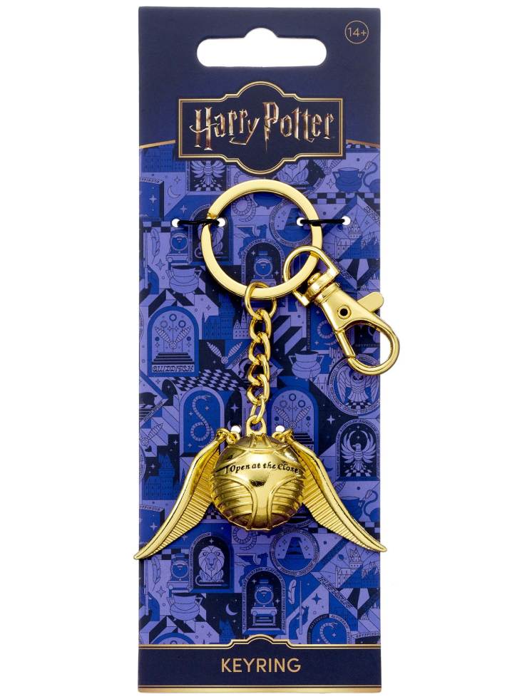 Carat Shop Harry Potter Golden Snitch 3d Keyring (kr3d0004)