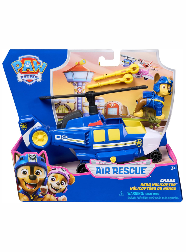 Paw Patrol Air Rescue Chase Hero Helicopter Vehicle & Figure (20149066)
