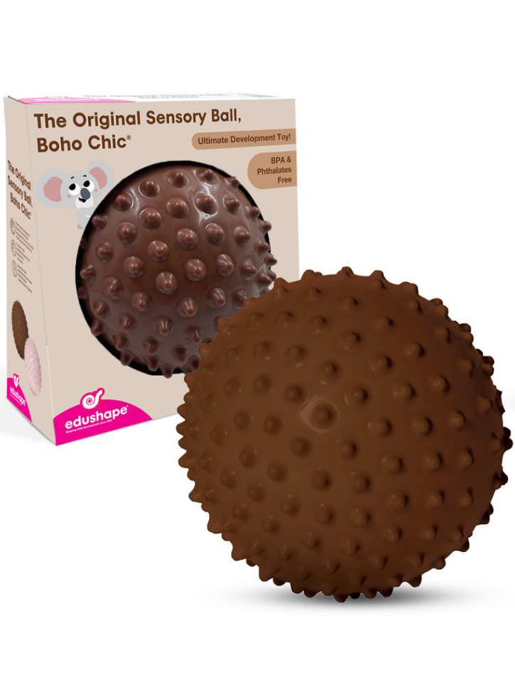 Edushape Sensory Ball Brown 18cm (e705176br)