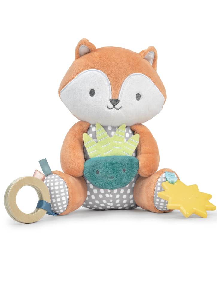Ingenuity Calm Springs Plush Activity Pals Kitt (in-13163)