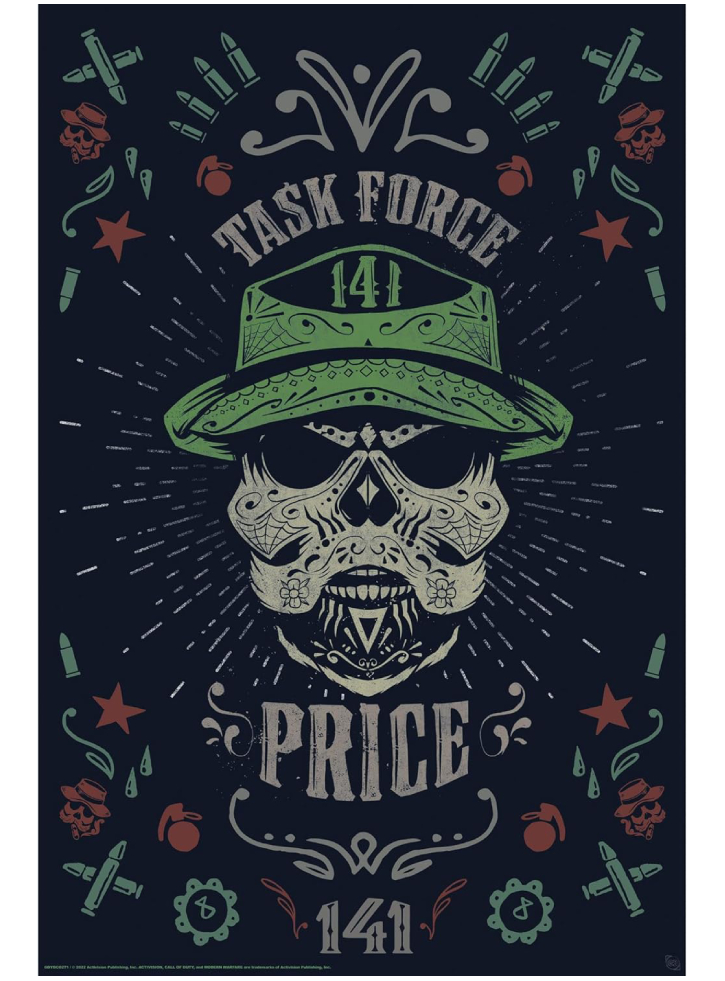 Call Of Duty Poster Maxi 91.5x61 Captain Price
