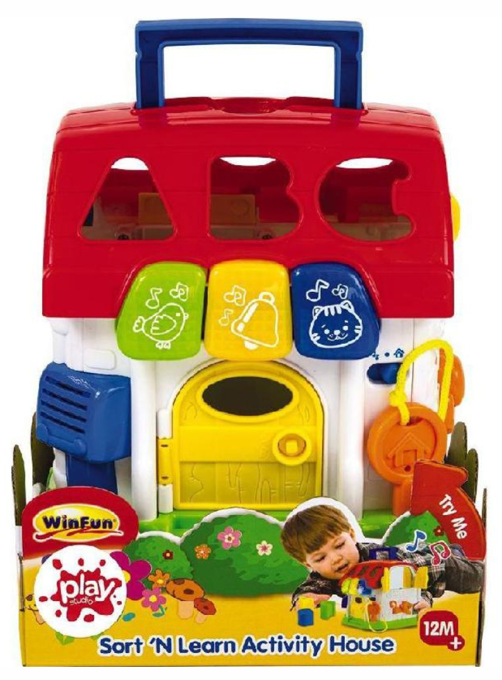 Winfun Sort\'n Learn Activity House (000772)