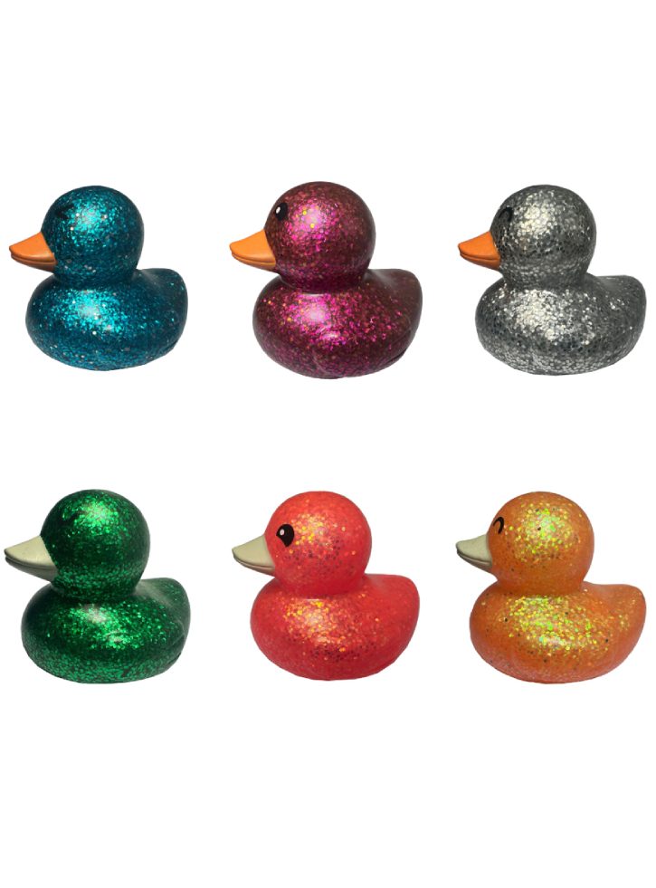 Magni Bath Duck With Glitter 6 Pcs (3954)